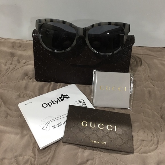 Gucci Cat Eye Acetate sunglasses - Picture 3 of 7